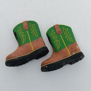 John Deere infant size 6m boots.